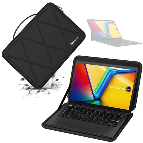 Smatree Hard EVA Protective Case for 13.3 inch ASUS Vivobook 13 Slate OLED | Compatible for ASUS Vivobook 13 Slate OLED Steven Harrington Edition/Philip Colbert Edition Notebook Bag (X8013) - color: X Series-Black, size: For 13.3 inch ASUS Vivobook 13 Sla