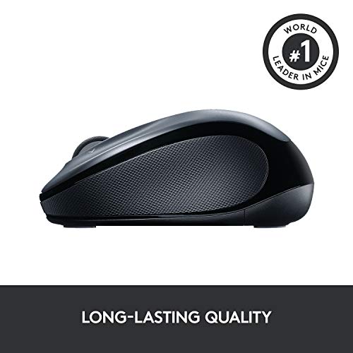 Logitech Wireless Mouse M325 with Designed-For-Web Scrolling - Light Silver - color: Light Silver