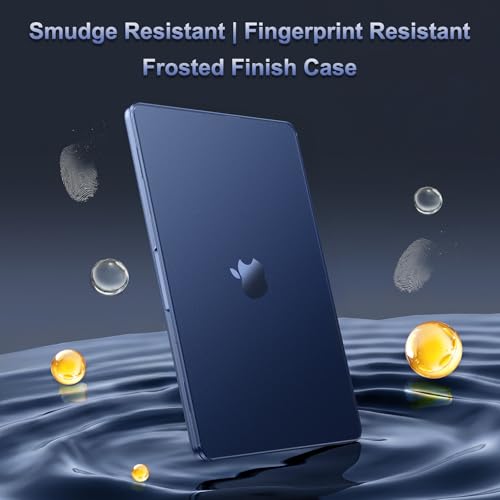 MOSISO Compatible with MacBook Air 15 inch Case M5 M4 M3 M2, Midnight Clear | Ultra Thin Hard Case,Precision Color & Anti-Fingerprint -Compatible with MacBook Air 15.3 inch A3241 A3114 A2941 2026-2023 - color: Midnight Clear