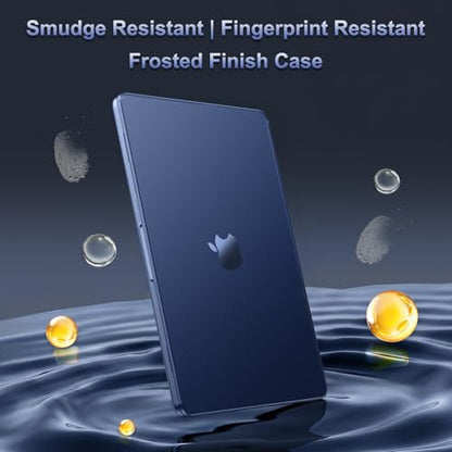 MOSISO Compatible with MacBook Air 15 inch Case M5 M4 M3 M2, Midnight Clear | Ultra Thin Hard Case,Precision Color & Anti-Fingerprint -Compatible with MacBook Air 15.3 inch A3241 A3114 A2941 2026-2023 - color: Midnight Clear