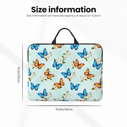 Laptop Case 14 Inch, Soft Shockproof Laptop Sleeve with Handle, Protective Bag - color: Pattern (658)