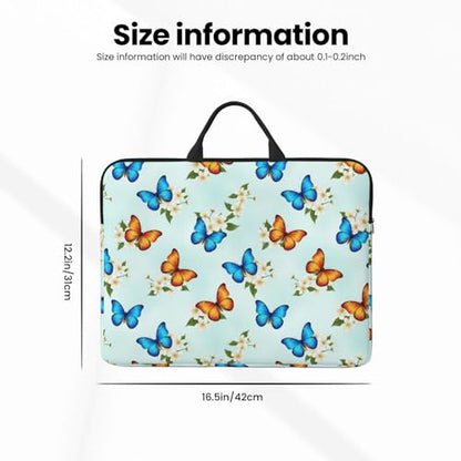 Laptop Case 14 Inch, Soft Shockproof Laptop Sleeve with Handle, Protective Bag - color: Pattern (658)
