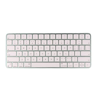 Keyboard Cover for iMac Magic Keyboard Without Touch ID A2450 A3203 | TPU Transparent Waterproof Keyboard Skin Protector - color: Magic Keyboard without Touch ID A2450