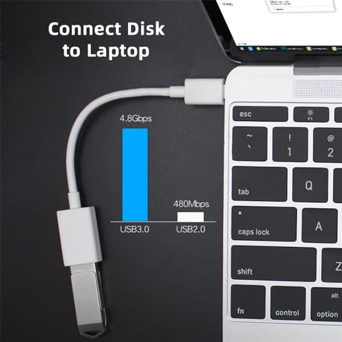 Type C USB-C to Standard Type-A USB3.0 Female Adapter Compatible with MacBook Laptop Tablet Phone - style: USB3.0 Single Port