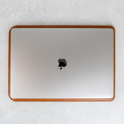 Casemade Real Leather Laptop Sleeve for MacBook Pro & Air Fits 13, 14, 15 & 16 Inch - Genuine Full Grain Leather with Soft Wool Lining (13 inch - MacBook Air M1/M2/M3/M4/M5, Pro 2016-2023, Neo 2026) - color: Tan, size: 13” Pro, Air (M1-M5), Neo