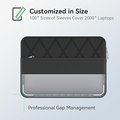 Smatree Laptop Sleeve for 17 inch HP 470 G10,Protective Laptop Case with Accessory Pocket,YKK Zipper,Patented Shockproof Design(E656) - size: 17 inch/E656/Size: 40.7*25.7cm
