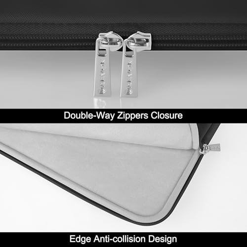 ARVOK Laptop Sleeve Case,Waterproof Notebook Cover for MacBook Air MacBook Pro inch, Computer Carrying Bag - color: Black, size: 13 inch