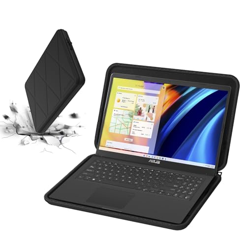 Smatree Hard EVA Protective Sleeve for 15.6 inch ASUS Vivobook 15 K513/M1502, for 15.6 inch Vivobook S 15 S533/M3502, for Vivobook-Pro 15 OLED M6500/K6502,Vivobook-Pro 15X OLED K6501/M6501 Case(A1600) - color: for 15.6inch ASUS Vivobook Laptop