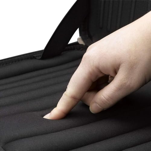Case Logic 13.3" Molded Laptop Sleeve (QNS-113-BLACK), One-Size | Hard shell laptop protection with neoprene construction and 13 inch compatibility