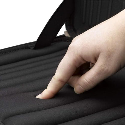 Case Logic 13.3" Molded Laptop Sleeve (QNS-113-BLACK), One-Size | Hard shell laptop protection with neoprene construction and 13 inch compatibility