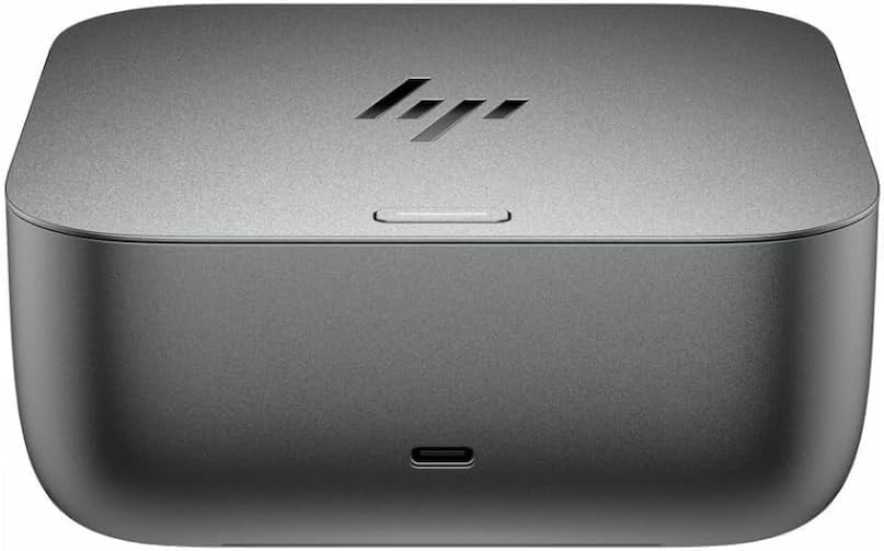 HP 100W G6 Thunderbolt 4 Universal Thunderbolt/USB-C Docking Station | Bundle with DKZ Hub, 9X472UT#ABA, Data Transfers to Any Brand Laptop, Single Cable for Charging - size: 1 Pack, style: 100W G6