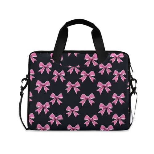 MNSRUU Laptop Bag for 15.6 inch Black Gothic Bats - color: Bow I22700
