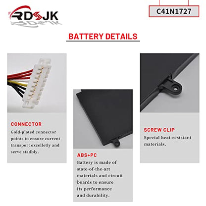 C41N1727 Laptop Battery for Asus ROG Zephyrus M GM501 GM501G GM501GM GM501GS GU501 GU501GM GM501GM-WS74 GM501GS-XS74 GM501GS-EI015T GU501GM-BI7N8 Series 0B200-02900000 0B200-02900000M 15.4V 55Wh