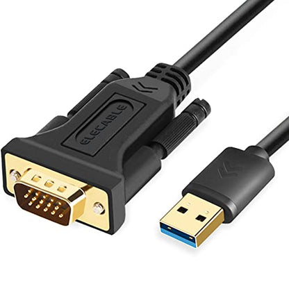 USB 3.0 to VGA Adapter Cable 6.5FT, Full HD 1080P Video Converter – External Graphics Card for Monitor/Projector. (6.5FT) - size: 6.5FT