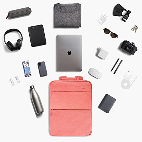 ZINZ Slim & Expandable Laptop Backpack 15 15.6 16 Inch Case, Water Resistant Travel Backpack Compatible with MacBook Pro/Neo 16" 15", Dell XPS 15 16 and Most 15" 15.6" 16" Notebooks，P01K01 - color: P01k01, size: 15"-16"