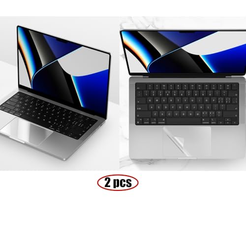Se7enline for MacBook Air 13 Inch Keyboard Cover M1 2018-2024 A2337/A2179 | 2 Pack Touchpad Protector Anti-Fingerprint Anti-Scratch Dust-proof Waterproof Smooth Surface for Mac Book Neo - size: MacBook Neo 13 inch