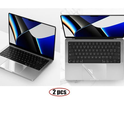 Se7enline for MacBook Air 13 Inch Keyboard Cover M1 2018-2024 A2337/A2179 | 2 Pack Touchpad Protector Anti-Fingerprint Anti-Scratch Dust-proof Waterproof Smooth Surface for Mac Book Neo - size: MacBook Neo 13 inch