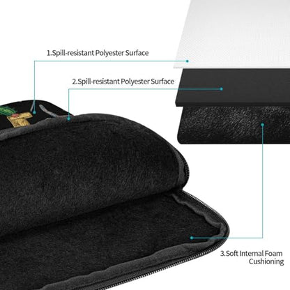 Laptop Sleeve Case 12 inch, Western Horseshoe Shockproof Protective Notebook Laptop Cover, Portable Briefcase Computer Bag for MacBook, ASUS, Dell, HP, Lenovo, Acer - size: 12 inch