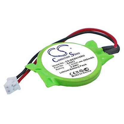 3.0V High-Performance Replacement Battery for DELL Precision M20 Precision M2300 Precision M90 Precision M70 Precision M6300 Latitude D610 9200 with 0G4221 3R459 3E158 G4221/200mAh