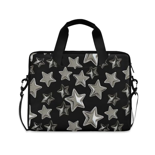 MNSRUU Laptop Bag for 15.6 inch Black Gothic Bats - color: Star I23271