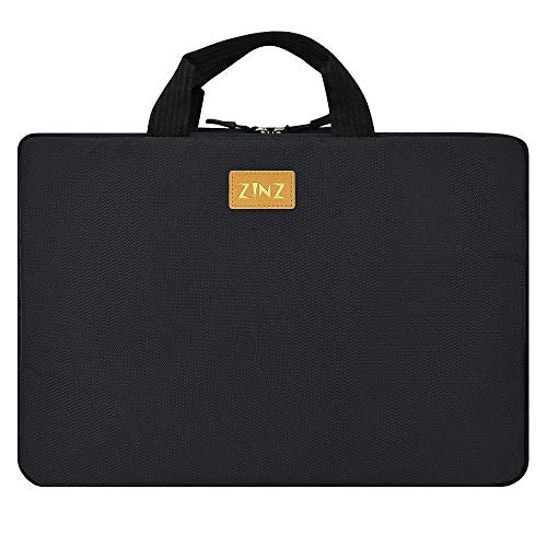 ZINZ Expandable Laptop Case 15.6 Inch Sleeve, Protective Carrying Case Compatible with MacBook Neo 16", MacBook Pro 16"/15.4", Dell XPS 16" and Most 15" 15.6" 16" Notebook，DB01K01 - color: Db01k01, size: 15-16"