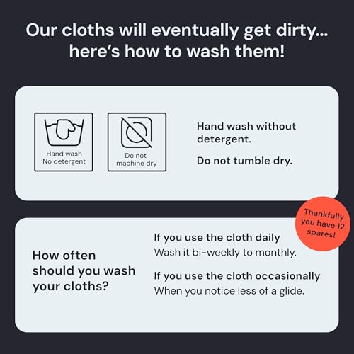 Elite Tech Gear Large Microfiber Cleaning Cloth (13-Pack) - 1-pc 12" x 12" and 12-pc 6"x7" - Glasses Cleaning Cloth for TV Screens, Camera Lenses and Tablets (Blue) - color: Blue, size: 12'' x 12'' (Pack of 13)