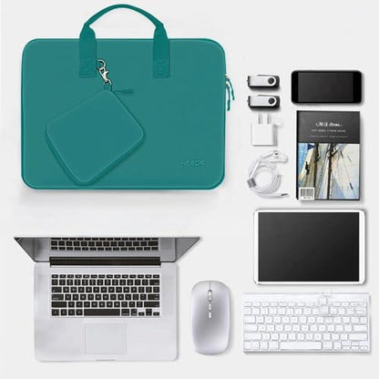 11.6 12.9 13 inch Elastic Laptop Sleeve with Small Case Compatible with 13 inch MacBook Neo Air Pro M5/M4/M3/M2/M1, iPad 13 12.9, XPS 13 and Most 11.6 12.9 13 inch Notebooks Tablets,D02E01 - color: D02e01, size: 11.6"-13"