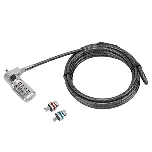 Targus Security Cable Lock - Black - 6.5 ft
