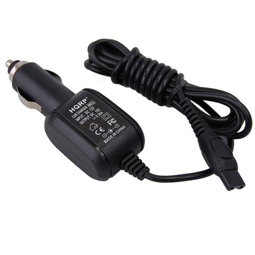 HQRP Car Charger DC Adapter Power Cord Compatible with Philips Norelco HQ8500 HQ8010 HQ8000 Replacement AT811, 7885XL, 7886XL, 8020X, 8040X, 8060X, 8138XL Shaver