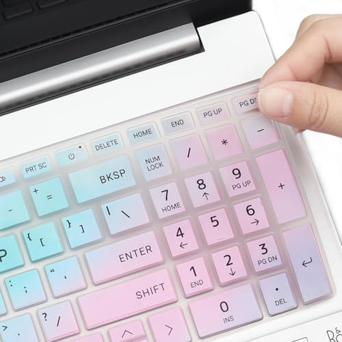 Keyboard Cover for 2026-2024 HP 15.6 inch Laptop 15-fc 15-fd Series, HP 15z-fc000 15t-fd000 15-fd0123dx 15-fd0127dx 15-fc0245dx 15-fc0025dx 15-fd0023dx 15-fd0005dx 15t-fd100 fd0083wm fc0093dx-Cycs - color: Candycolors