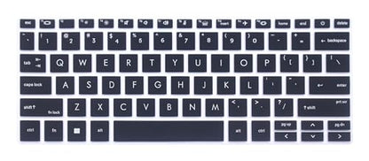 Silicone Keyboard Skin Cover Compatible with HP EliteBook 840 845 G9 G10 14" & HP EliteBook 830 835 G9 G10 13.3", HP EliteBook Keyboard Accessories (Not fit 840 845 1040 G8 G7 G6 G5 G4 G3) Black - color: Black