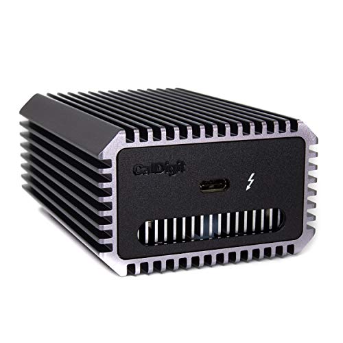 CalDigit Connect 10G - Thunderbolt Type-C to 10Gb PCIe Ethernet Adapter for Mac and PC, Bus Powered, Compatible with Thunderbolt 3, 4 & 5, USB4