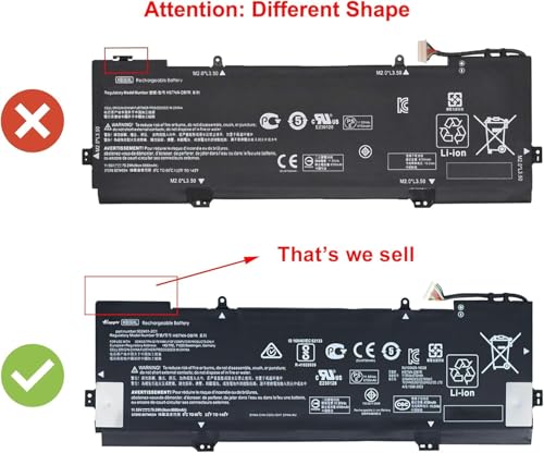 KB06XL 902499-855 Battery Replacement for HP Spectre X360 15 15-BL1XX 15-BL0XX 15-Bl012DX 15-BL002XX 15T-BL000 15T-BL100 15-bl012dx Series 902401-2C1 HSTNN-DB7R TPN-Q179 902499-856 - size: KB06XL 902499-855