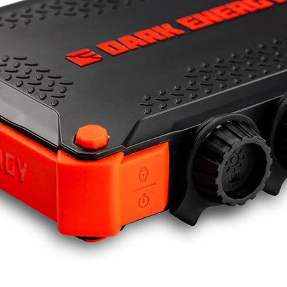 Dark Energy Poseidon XL Indestructible Portable Charger | 27,000 mAh High Capacity Power Bank | Fast Charging USB-C and USB-A Ports, IP68 Waterproof, Made for Outdoor Adventures Off The Grid