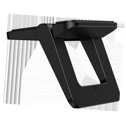 KICHOUSE 2pcs Mini Foldable Laptop Stand Portable Desktop Laptop Holder Universal Notebook Support for Travel Work Home Black