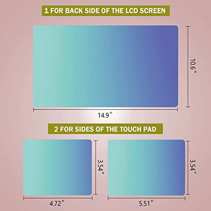 Laptop Notebook Skin Sticker Cover Decal Fits 12 13 13.3 14 15 15.4 15.6 inch Laptop Protector Notebook PC | Easy to Apply, Remove and Change Styles (NEK-34) - color: NEK-34