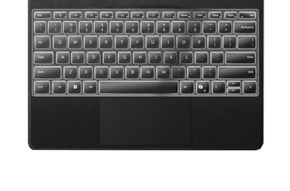 Ultra Thin Keyboard Skin Cover Protector Compatible for 2024 Surface Pro Flex Keyboard, US Keyboard Layout (TPU) (Clear) - size: Compatible for 2024 Surface Pro Flex Keyboard