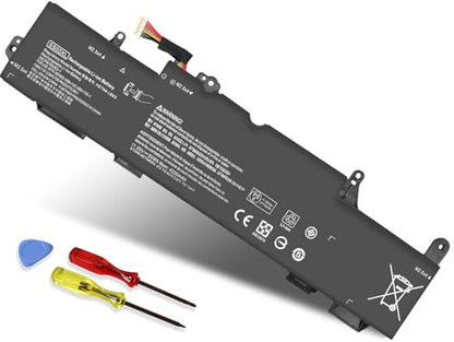 DMKAOLLK SS03XL 933321-855 Battery for HP EliteBook 840 G5,EliteBook 730 735 740 745 830 846 G5, 735 745 830 840 G6 ZBook 14U G6 HSN-I13C-4 HSN-112C HSTNN-LB8G 932823-421 932823-1C1 SS03050XL - size: 10.65*2.4*0.25inch
