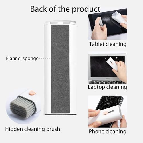 7-in-1 Electronic Cleaner Kit,Keyboard Cleaner,Laptop Cleaner Kit for Monitor, Cell Phone, Headset, Laptop Camera Lens (Blue) - color: Blue