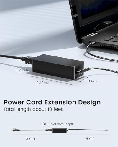 65W 45W USB-C Charger Compatible with Nimo Lenovo Dell HP Laptop | Compatible with Acemagic AX15 AX16, Nimo 15.6 in 17.3 in N151 N152 N153 N154 N100 N171, Asus Acer MSI LG Samsung Chromebook