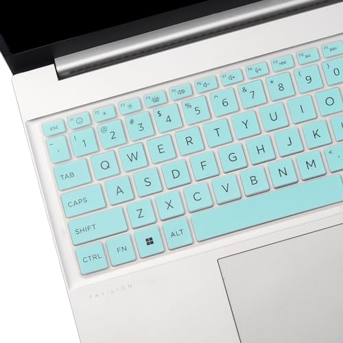 Keyboard Cover for HP 250 255 G10 15.6", HP Laptop 15.6" 15-fc 15-fd Series 15t-fd100 15z-fc000 15-fc0025dx 15-fc0245dx 15-fc0093dx 15-fd0023dx 15-fd0005dx 15-fd0883nr 15-fd0083wm 15-fd0083wm fd0127dx - color: Hotblue