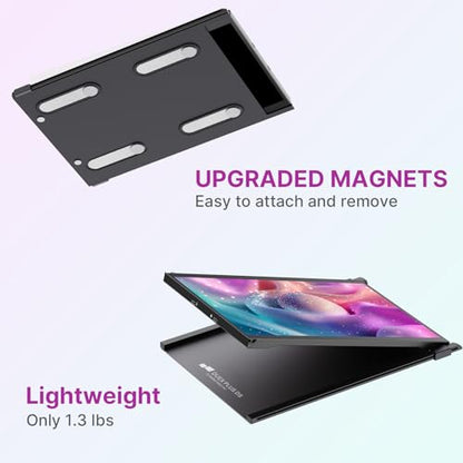 Duex Plus DS New Mobile Pixels Portable Monitor for Laptops(2026 Upgraded) | 13.3" Full HD IPS Laptop Screen Extender, USB C/HDMI Powered Plug and Play, Windows/Mac/Android/Switch Compatible - size: 13.3-inch