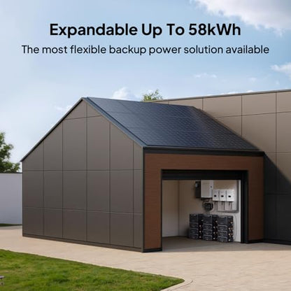 BLUETTI B300K, 2764.8Wh LiFePO4 Battery Pack for Power Station Apex 300 | LiFePO4 Extra Battery Backup Solar Generator for Home, Emergency, Road Trip - style: ‎BLUETTI B300K for Apex 300