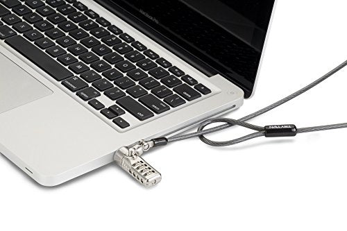 Laptop combination Cable Lock for any devices featuring a Kensington Security Slot (302140S)