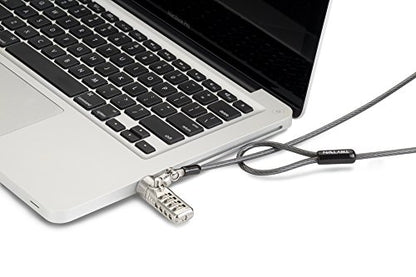 Laptop combination Cable Lock for any devices featuring a Kensington Security Slot (302140S)