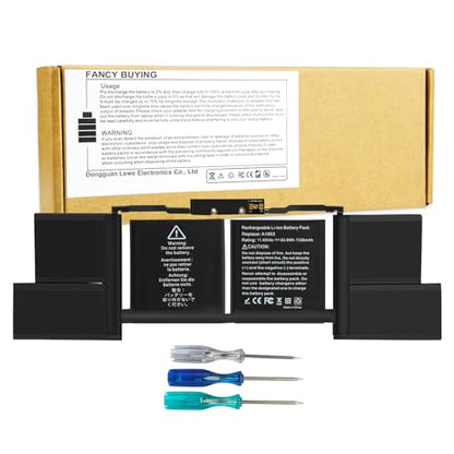 A1953 Laptop Battery for MacBook Pro A1990 (Mid 2018 2019 ) MacBook Pro 15" EMC 3215 EMC 3359 BTO/CTO MV902LL/A MV912LL/A MV922LL/A MV932LL/A MV942LL/A MV952LL/A MR962LL/A MV962LL/A MV972LL/A MV902B/A - size: 12.2*3.62*0.31inch A1953