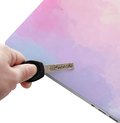 Laptop Skin Sticker Decal 15-15.6 Inches, Universal Reusable Vinyl Sticker for 12.1 13 13.3 14 15.4 Inches Netbook/Notebook PC, Waterproof & Scratch-Resistant (Colorful Clouds) - color: Colorful Clouds