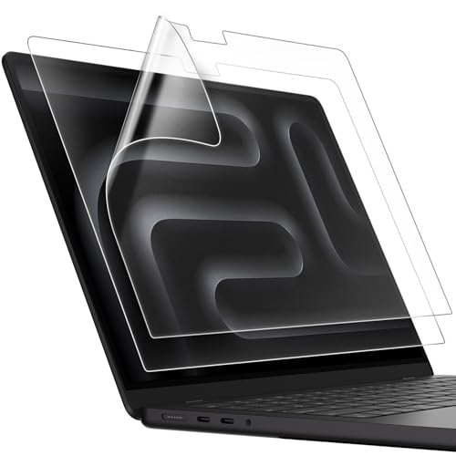 JETech Screen Protector for MacBook Pro 16-Inch (M1-M5, 2021-2026), Anti-Glare PET Matte Film, Anti-Fingerprint, 2-Pack - size: MacBook Pro 16 Inch (2021-2026)