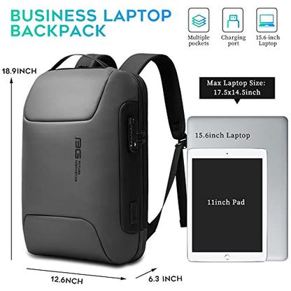 BANGE Tech Laptop Backpack for Men and Women - color: Grey