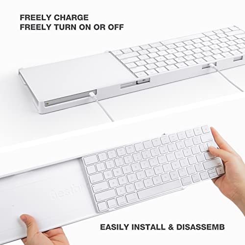 Stand Compatible with Apple Magic Wireless Keyboard and Apple Magic Trackpad (Apple Keyboard & Trackpad are not Included)